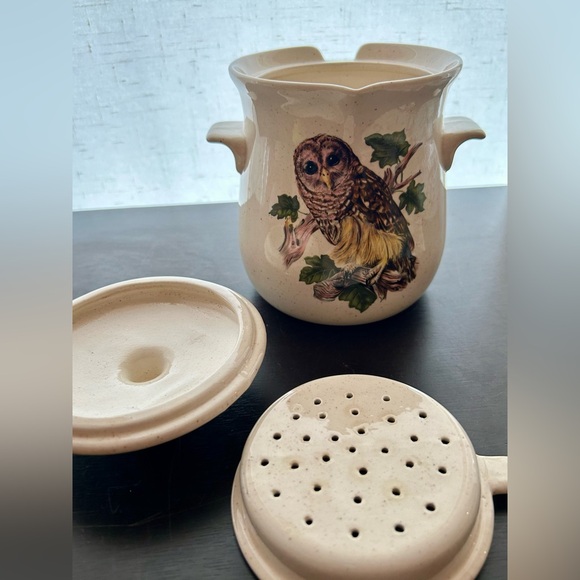 Very unique, vintage, owl tea-pot. - Picture 7 of 9